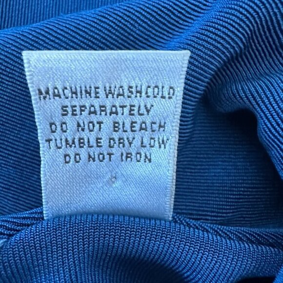 Chicos Travelers Cardigan Size XL Blue Slinky - Picture 5 of 10